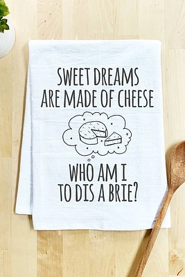 Sweet Dreams Brie Cheese | Dish Towel