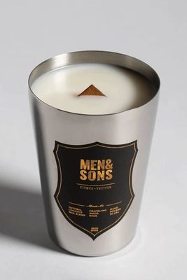 Citrus Vetiver Candle | Silver Tin 16oz