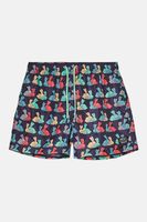 Zack Bunnies Swim Trunk | Deep Purple