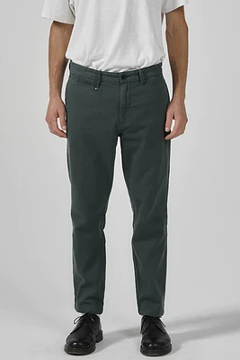 Minimal Thrills Chopped Chino | Mallard Green