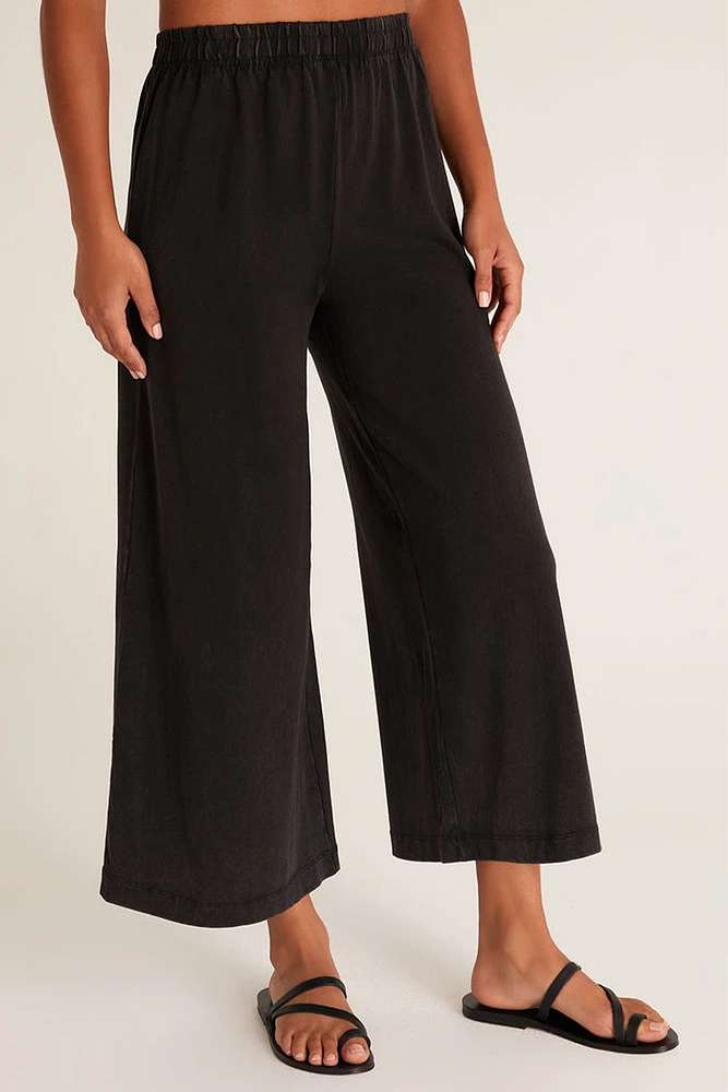 Scout Jersey Flare Pant | Black