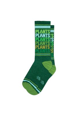 Plants Plants Ribbed Gym Sock