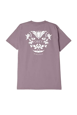 Obey Bloom Tee | Lilac Chalk