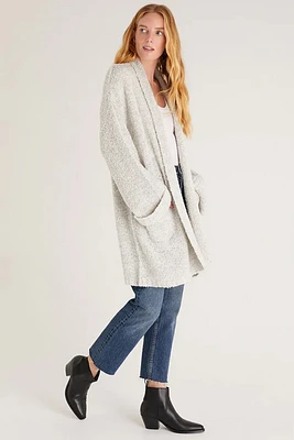 Helen Oversized Cardigan | Heather Grey