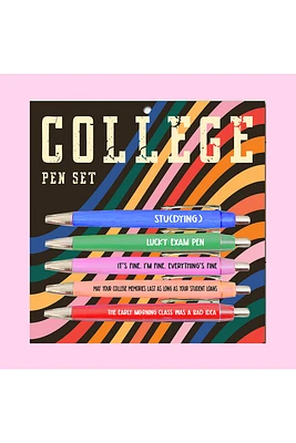 College Pen Set