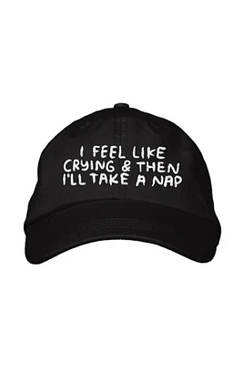 I Feel Like Crying Hat | Black