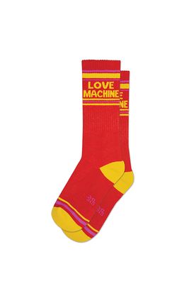 Love Machine Ribbed Gym Sock