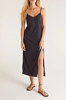 Cora Triblend Midi Dress | Shadow