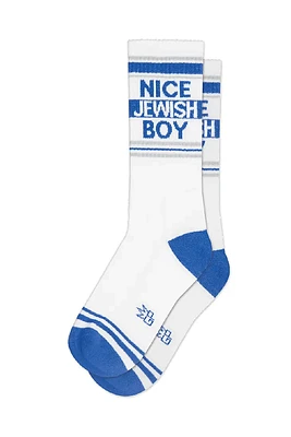 Nice Jewish Boy Gym Crew Socks