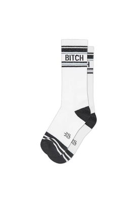 Bitch Ribbed Gym Sock