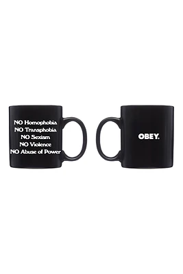 Protest Mug | Black/White