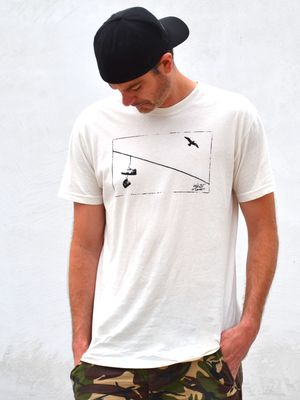The Wire Tee | White