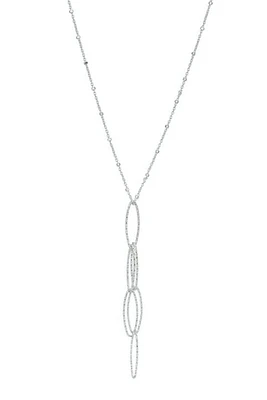 Lisbon Drop Necklace | Sterling Silver