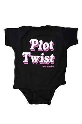 Plot Twist Onesie | Black