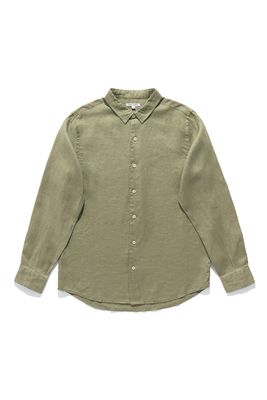 Hastings Long Sleeve Shirt | Green Tea