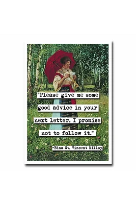 Edna St Vincent Card