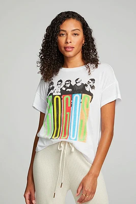 The Go Gos Prime Time Tour Tee | White