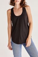 Relaxed Slub Tank | Black
