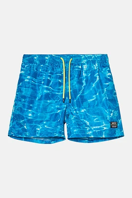 Zack Pool Swim Trunk | Blue