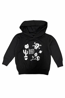 Bold Brave Kind Hoodie | Black