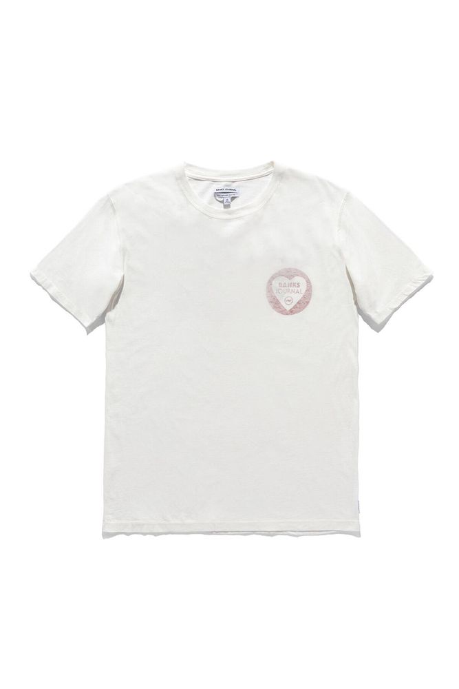 off white faded tee