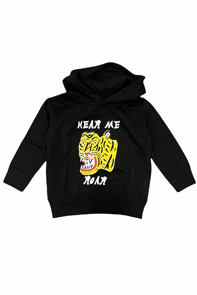 Hear Me Roar Hoodie | Black