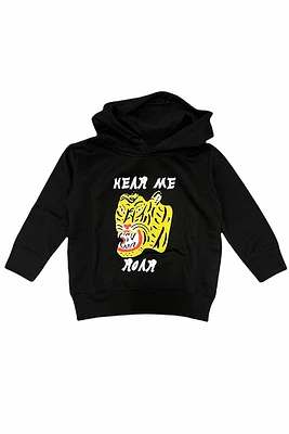 Hear Me Roar Hoodie | Black