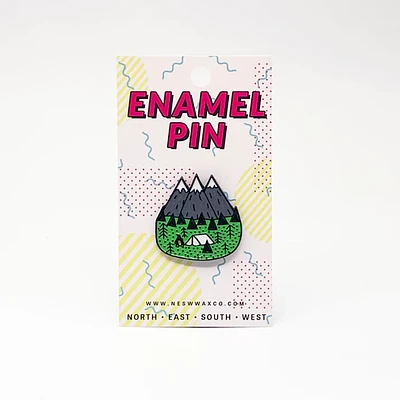 Lets Go Camping Pin