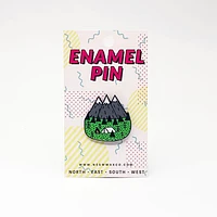 Let's Go Camping Pin