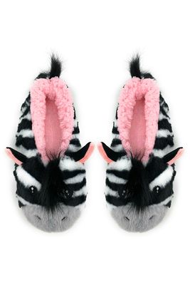Womens Indoor Slipper | ZZ Zebra
