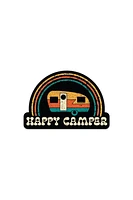 Happy Camper Sticker