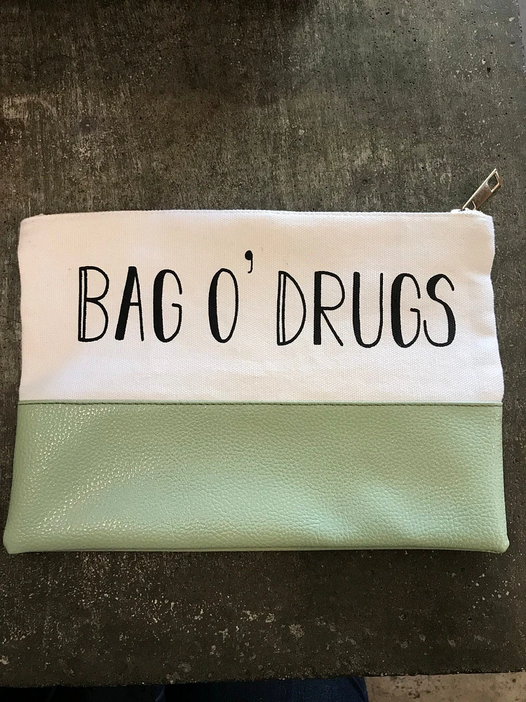 Bag O Drugs Makeup Bag