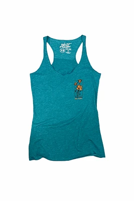 Stay Golden (CA Poppy) Tank | Teal