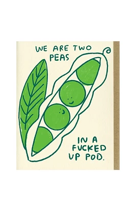 Two Peas Card