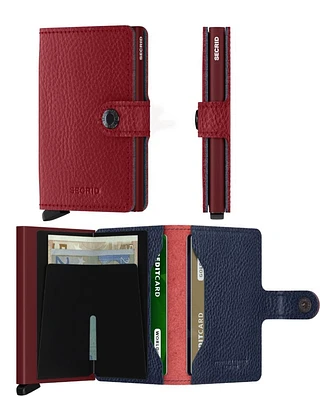 Miniwallet Vegetable Tanned | Rosso