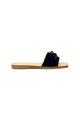 Dilia Slide Sandal | Black