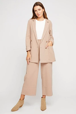 Field Cotton Twill Coat | Almond