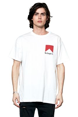 Smokers Vintage Tee | White/Red
