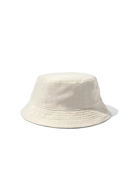 Label Reversible Bucket Hat | Bone