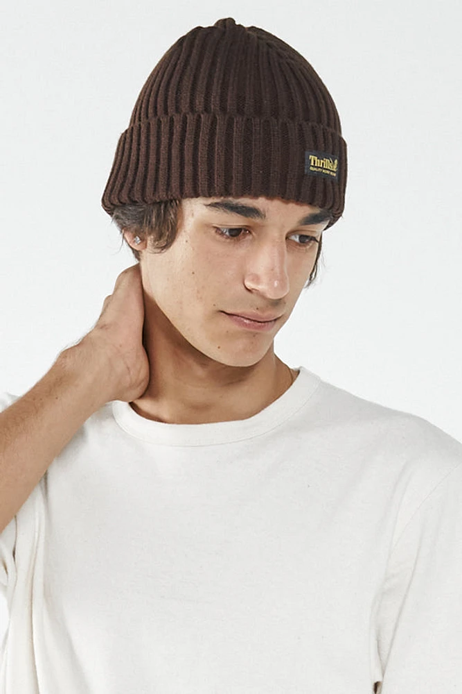 Thrills Union Beanie | Postal Brown