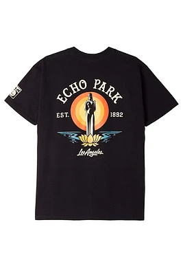 Obey X House Echo Park Tee | Black