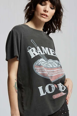 Ramen Lover Members Only Tee | Black