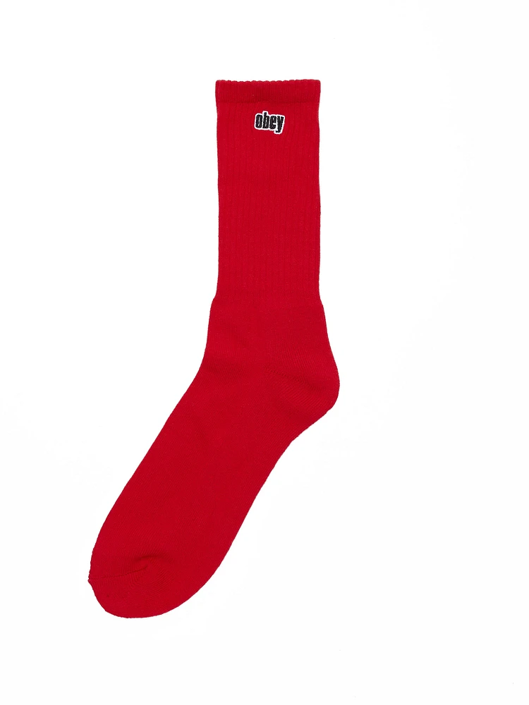 New Times Socks II | Scarlet Red