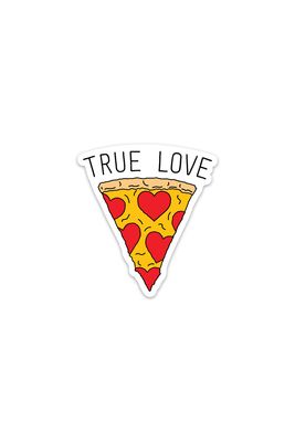 True Love Pizza Sticker