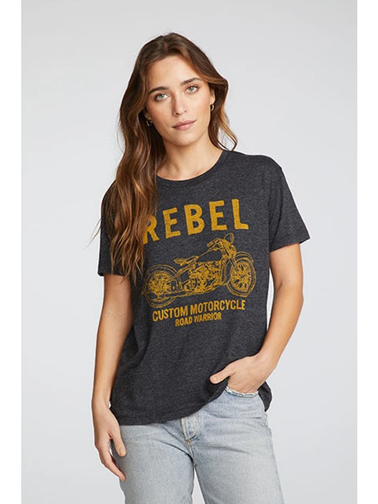 Rebel Motorcycle Everybody Tee | Black