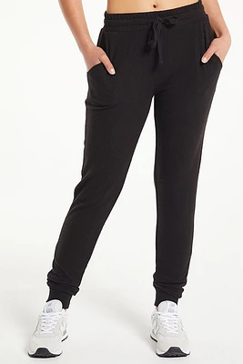 Jill Marled Jogger | Black