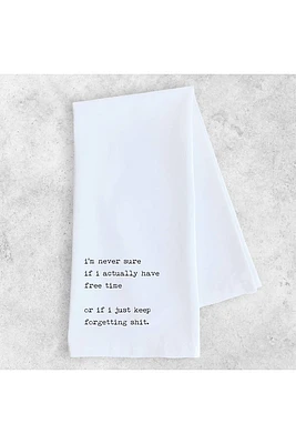 Free Time | Tea Towel