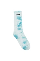 Obey Tie Dye Socks | Turquoise Multi