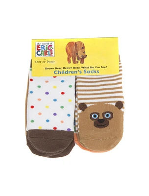 Brown Bear Socks | 4 Pack