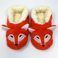 Womens Indoor Foxy Slipper | Red